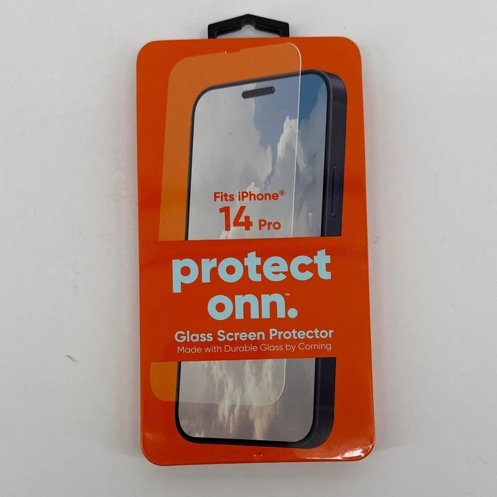 Onn Glass Screen Protector for iPhone 14 Pro